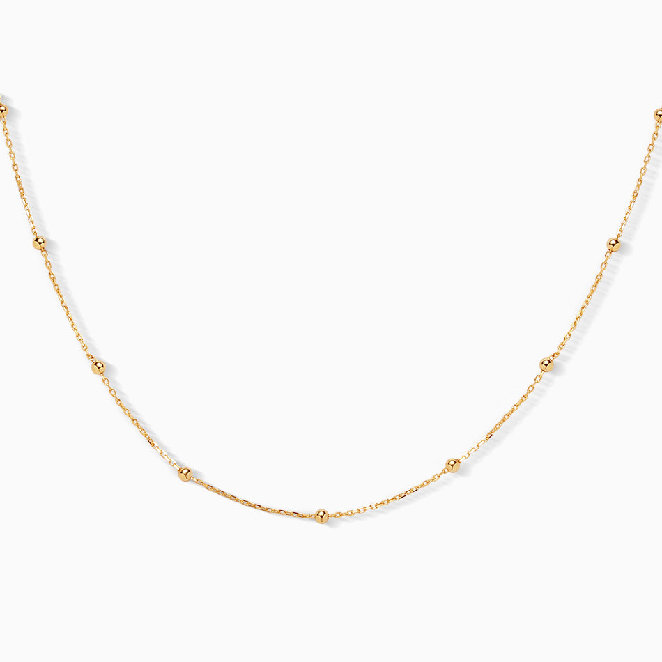 Large Beaded Choker Necklace