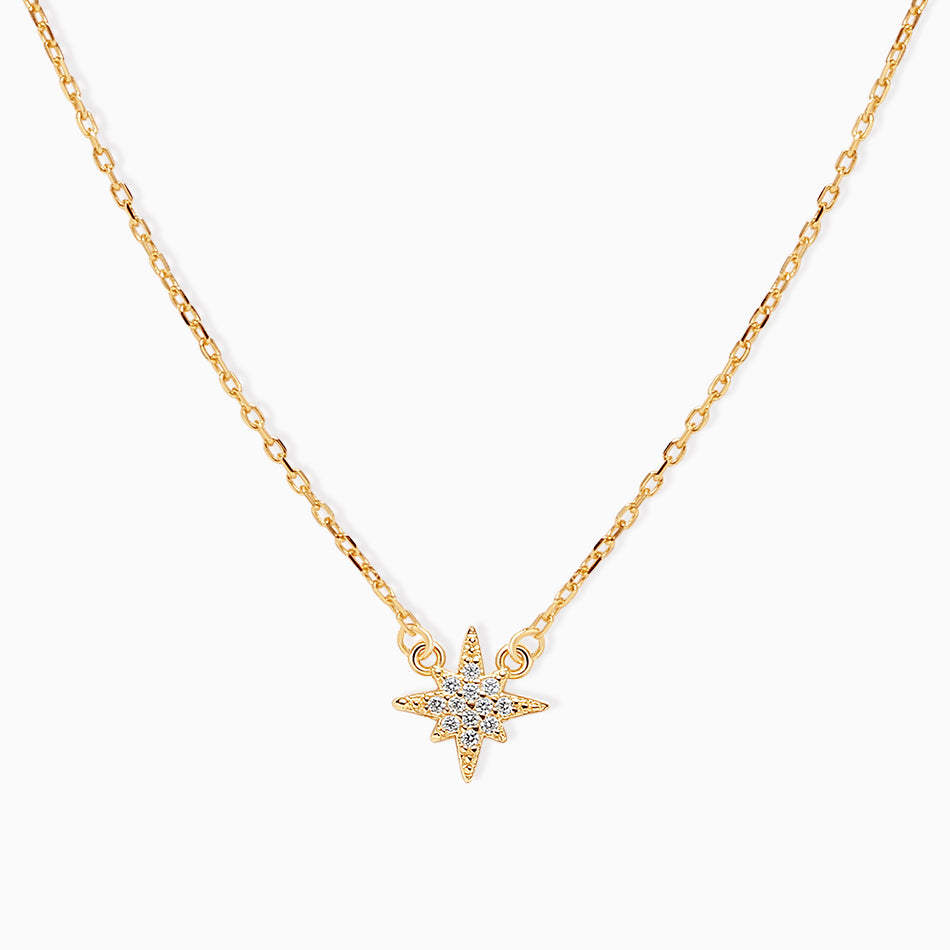 Starburst Zircon Necklace