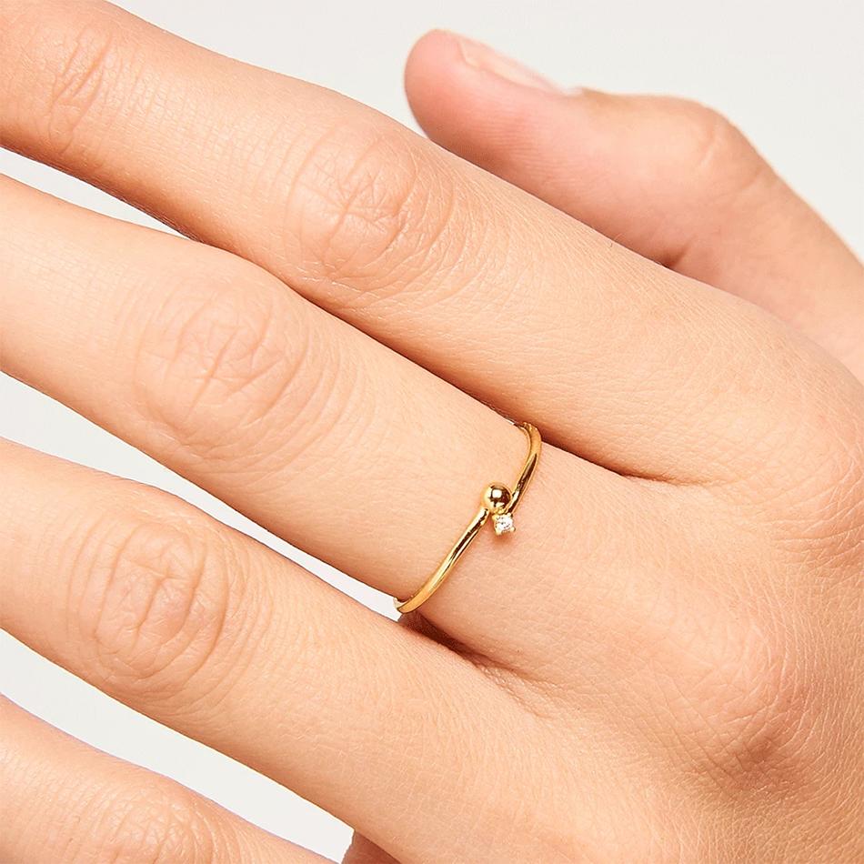 Gold Vermeil Essentia Gold Ring
