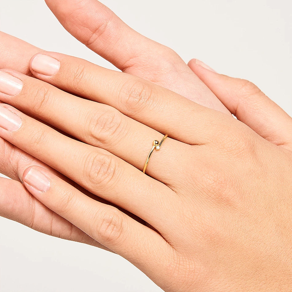 Gold Vermeil Essentia Gold Ring