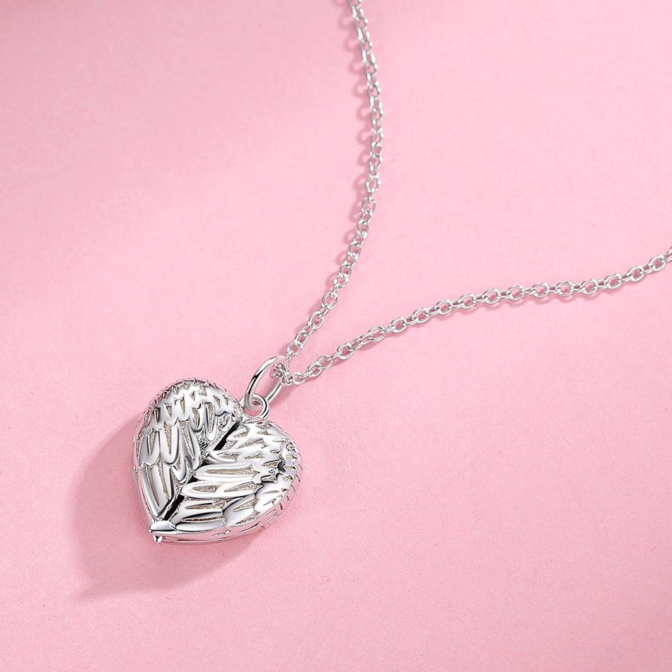 Romantic Angel Wings Custom Necklace