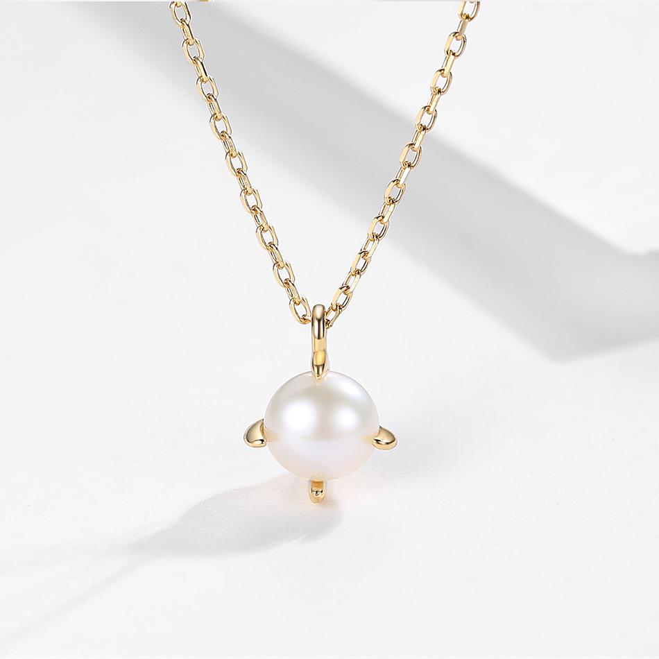 Gold Vermeil Freshwater Pearl Necklace