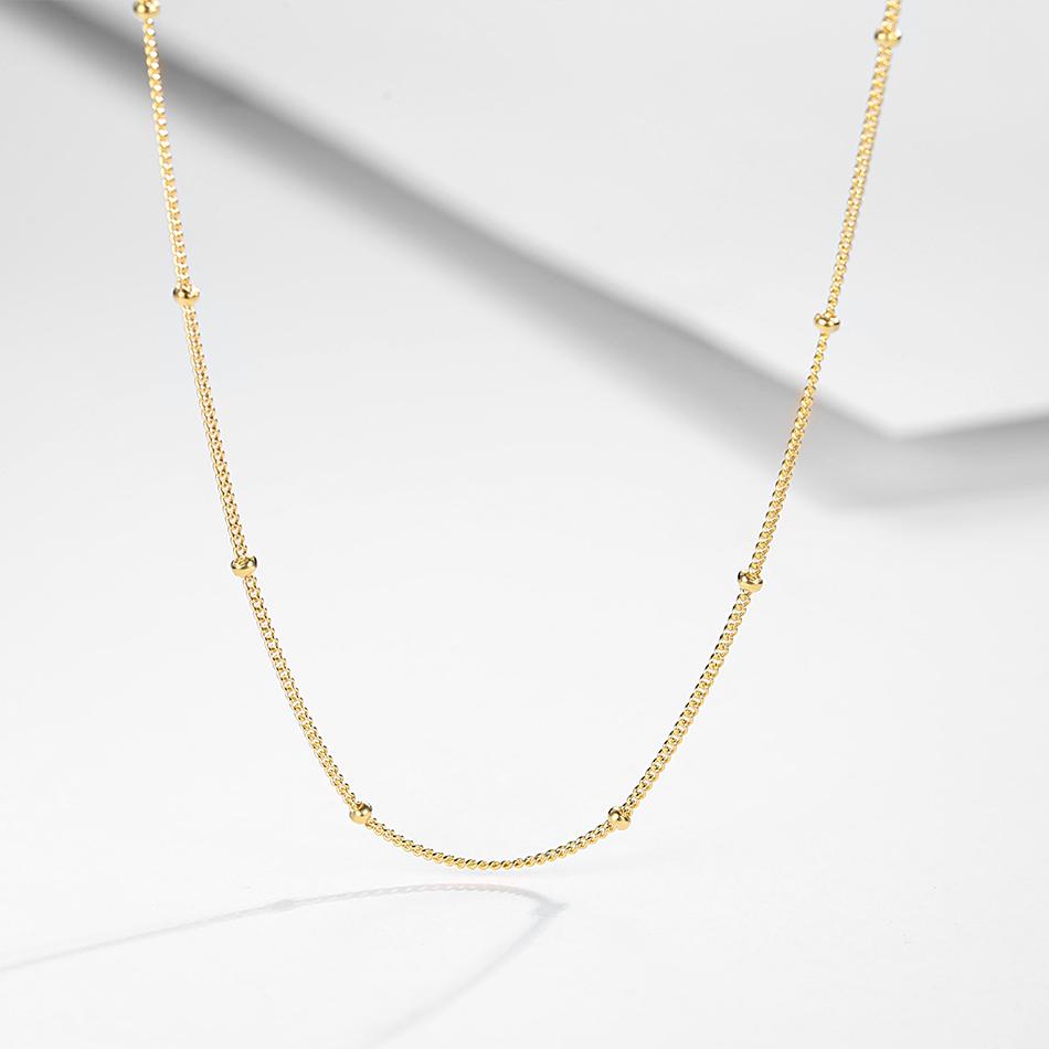 Gold Vermeil Large Beaded Choker Necklace