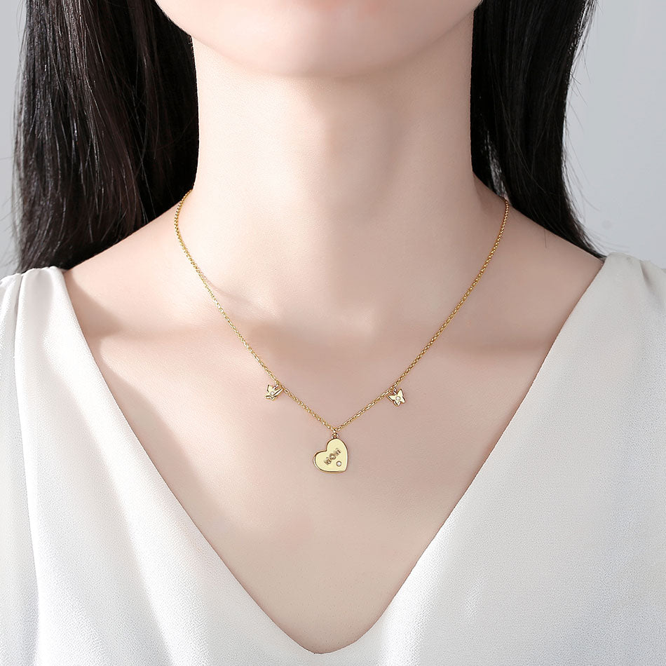 Forever Love Heart Necklace