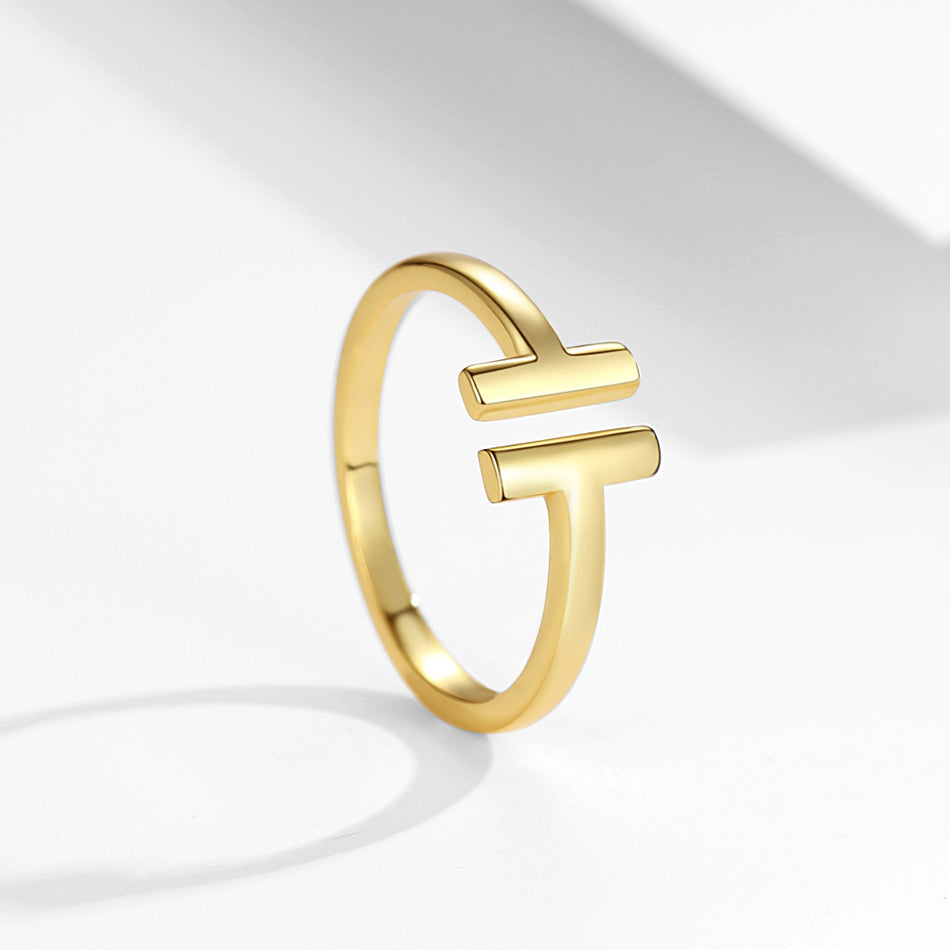Gold Vermeil Forever Opening Ring