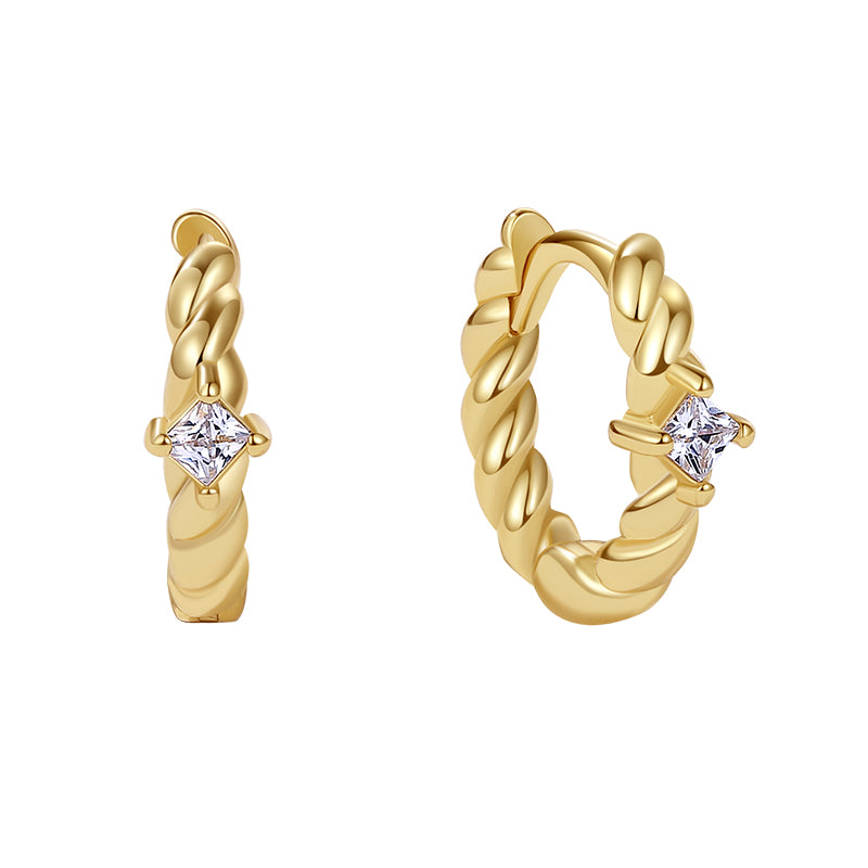 Croissant Hoop Earring