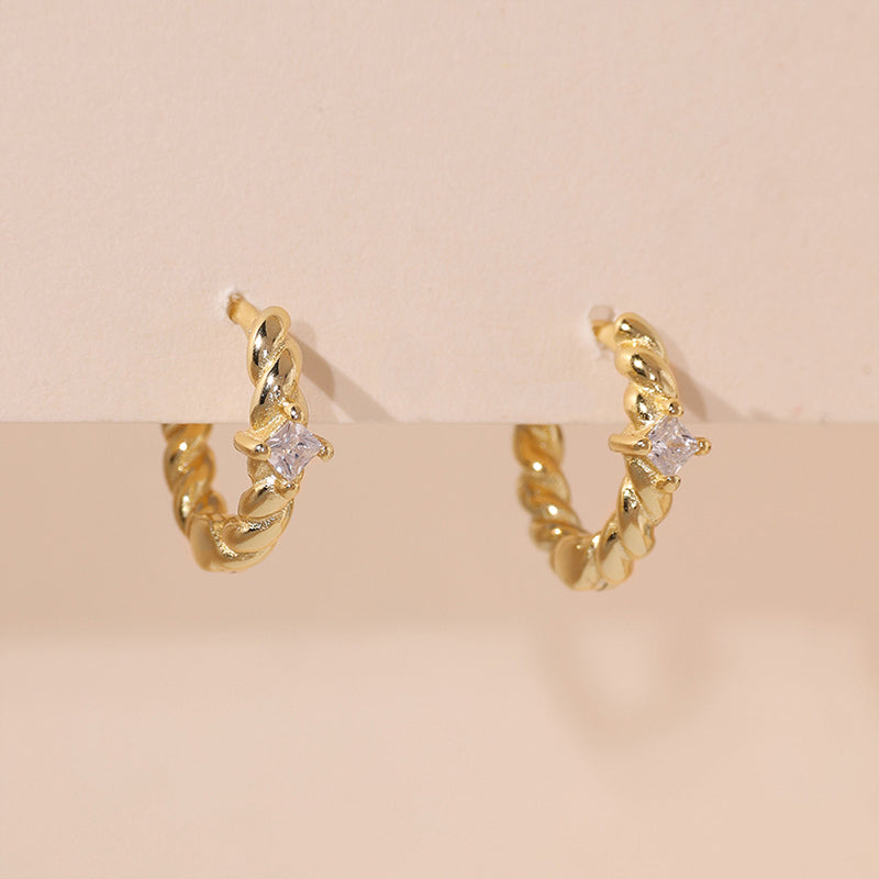 Croissant Hoop Earring