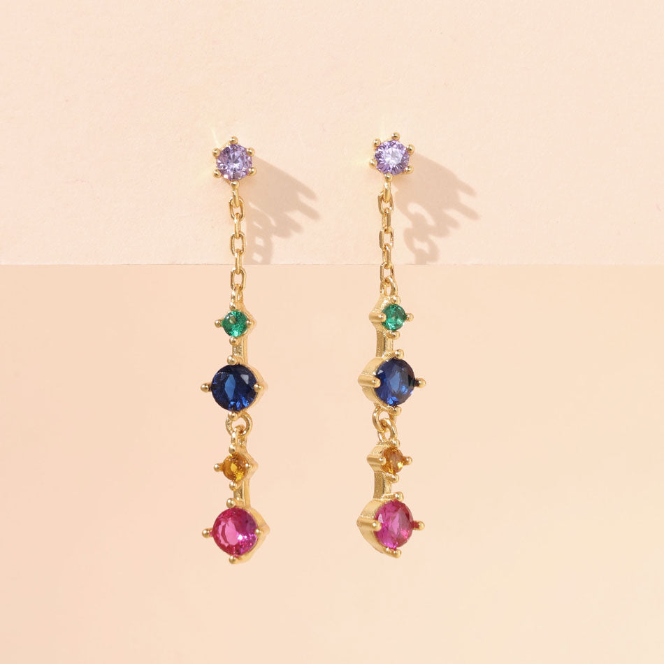 Rainbow Studs Earring