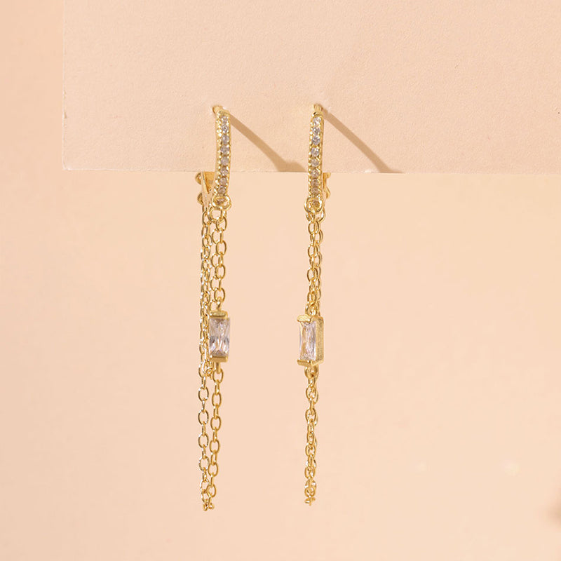 Double Layer Chain Hoop