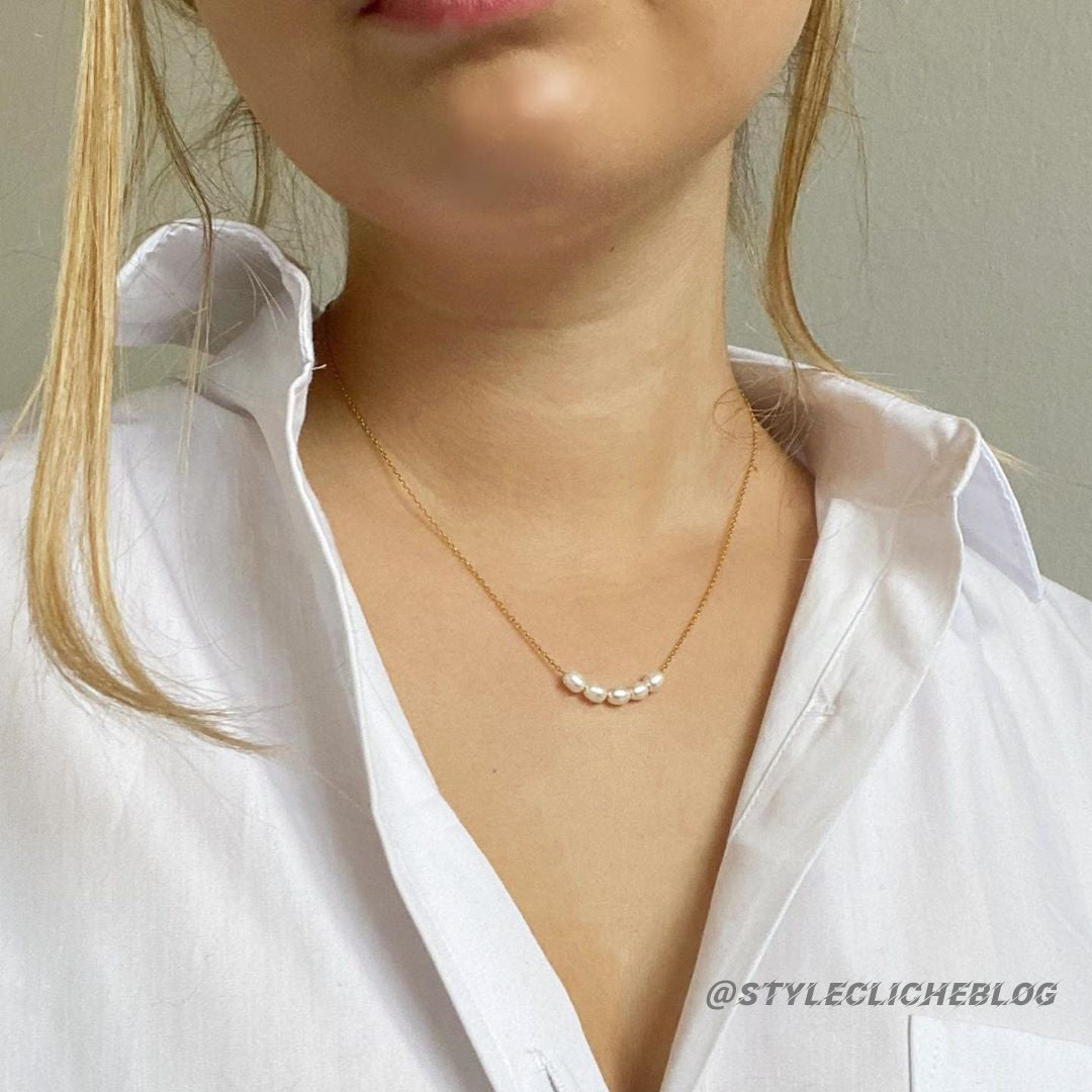 Organic Pearl Necklace