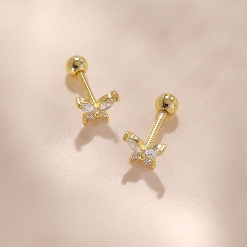 Butterfly Stud Earring