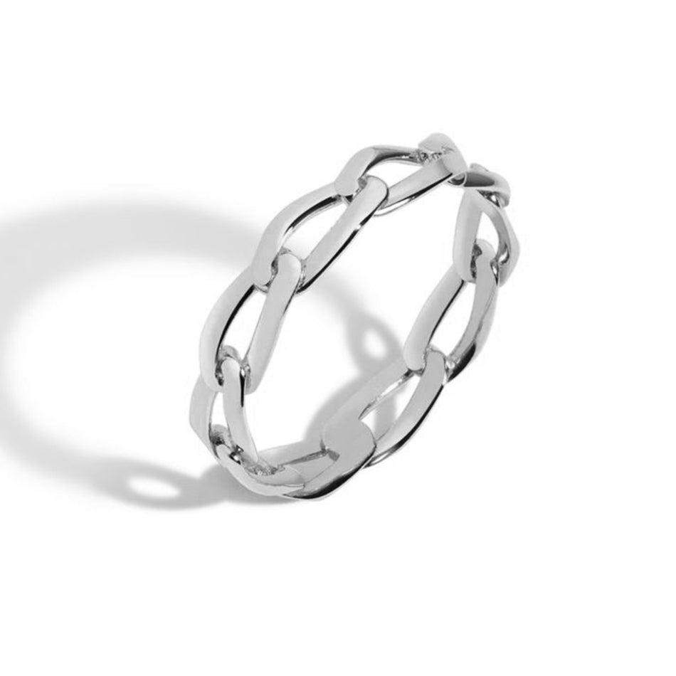 Gold Vermeil Basic Link Ring