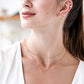 Gold Vermeil Basic Halo Pendant Necklace