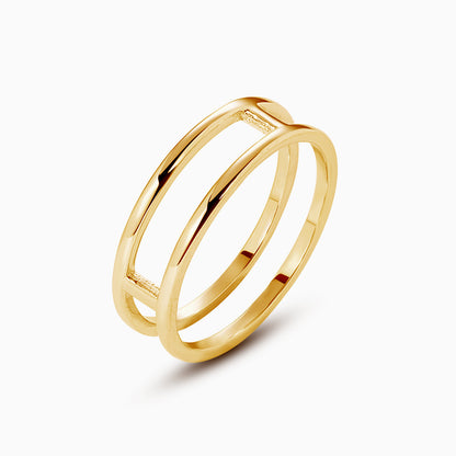 Double Gold Ring