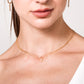 Gold Vermeil Crystal Pendant Necklace