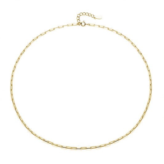 Gold Vermeil Medium Link Chain Necklace