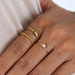 Pearl Engagement Ring