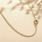 Link Chain Tennis Gold Necklace