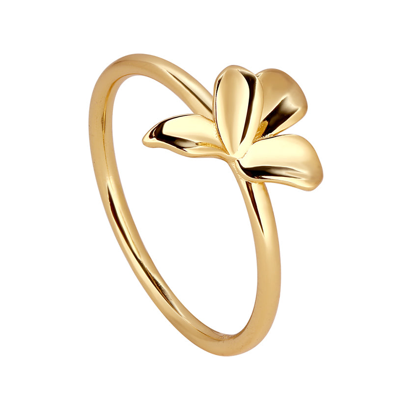 Daffodil Flower Gold Ring