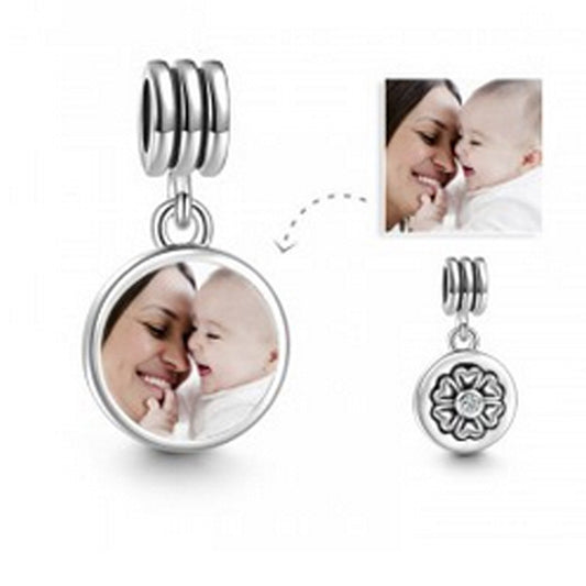 925 Sterling Silver Carving Flower Custom Jewelry