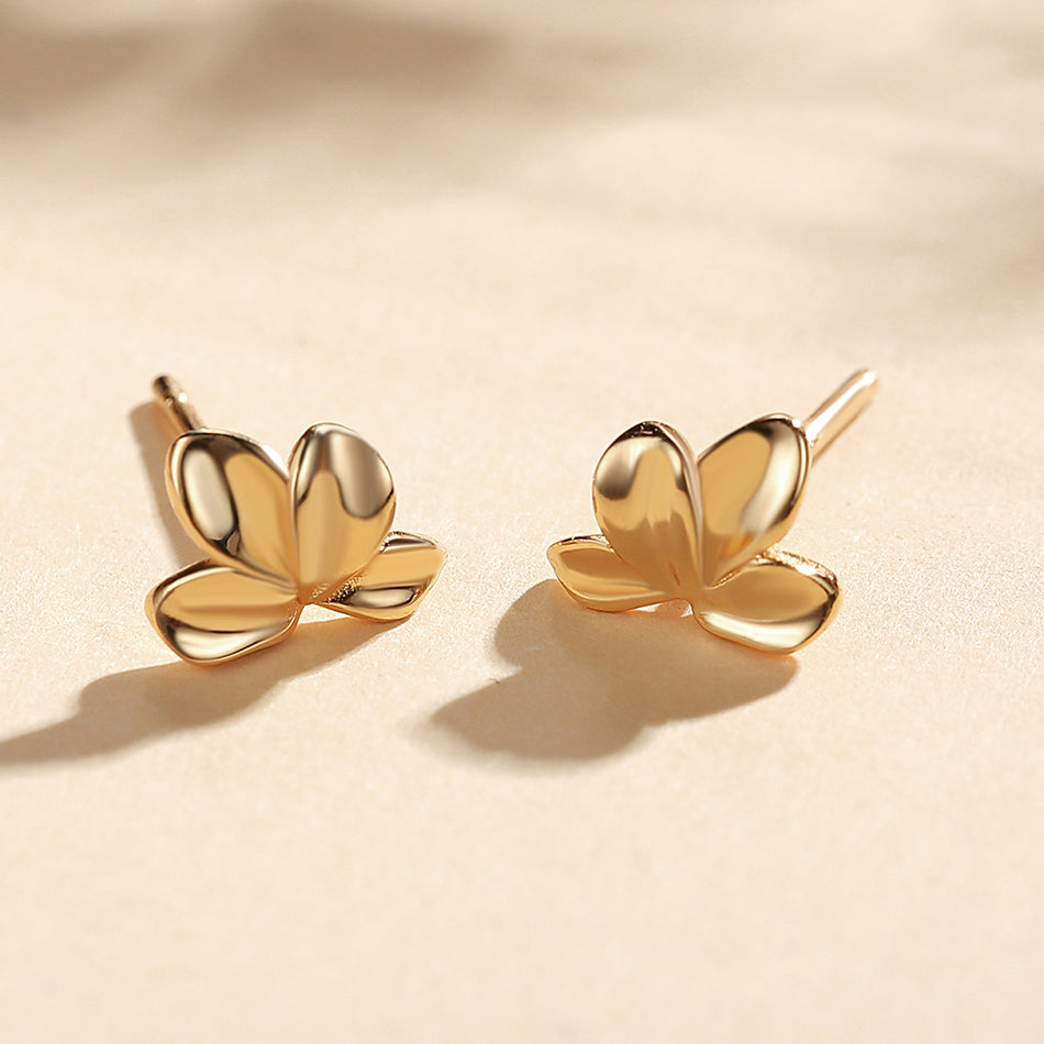 Daffodil Flower Studs Earrings