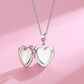 Chic Opening Heart Custom Photo Necklace