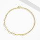 Gold Vermeil Link Chain Tennis Bracelet
