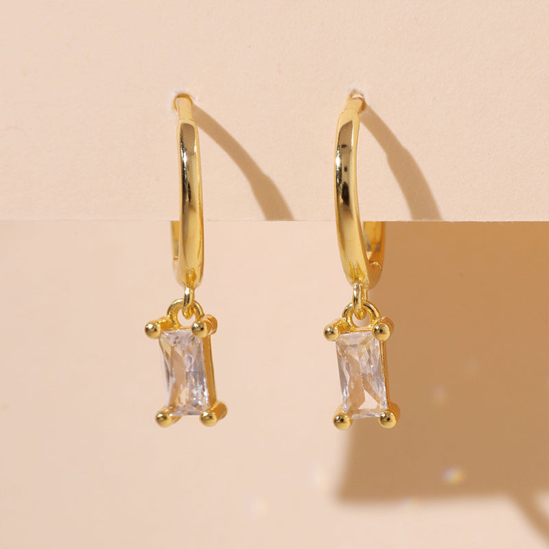 Diamond Drop Earring