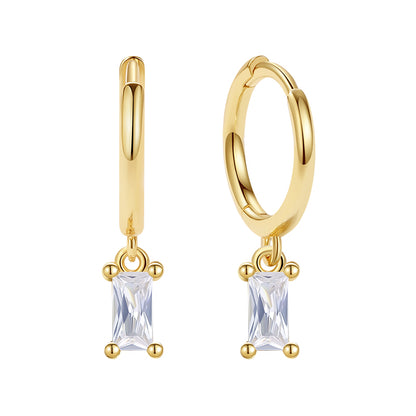 Diamond Drop Earring