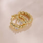 Croissant Hoop Earring