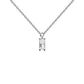 Gold Vermeil Crystal Pendant Necklace